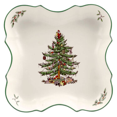 Christmas Tree Devonia Serving Tray