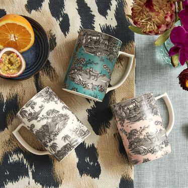 Zoological Gardens Mug Pink