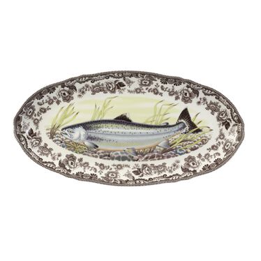 Woodland Fish Platter 18.5 Inch, King Salmon