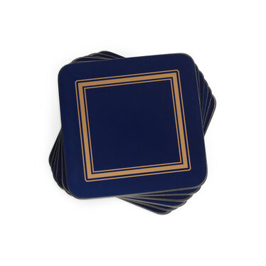 Classic Midnight Blue Coasters Set of 6 Classic Midnight Blue Coasters Set of 6