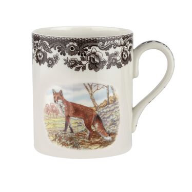 Woodland 16 fl.oz Mug, Red Fox