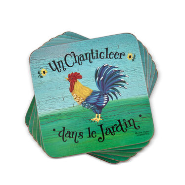Dans Le Jardin Set of 6 Coasters