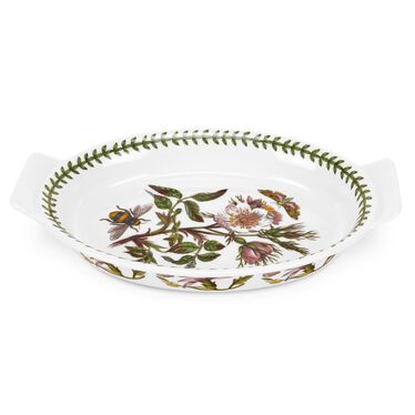 Botanic Garden 10 Inch Oval Gratin Dish