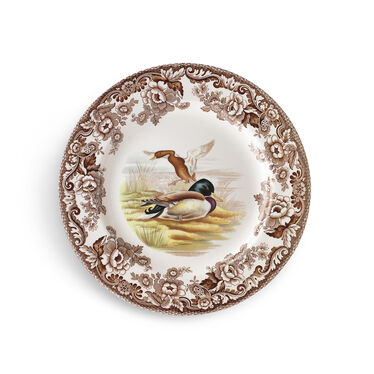 Woodland Mallard Soup Plate 9 Inch Woodland Mallard Soup Plate 9 Inch