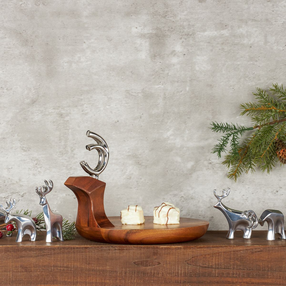 Reindeer Platter w/Spreaders image number null