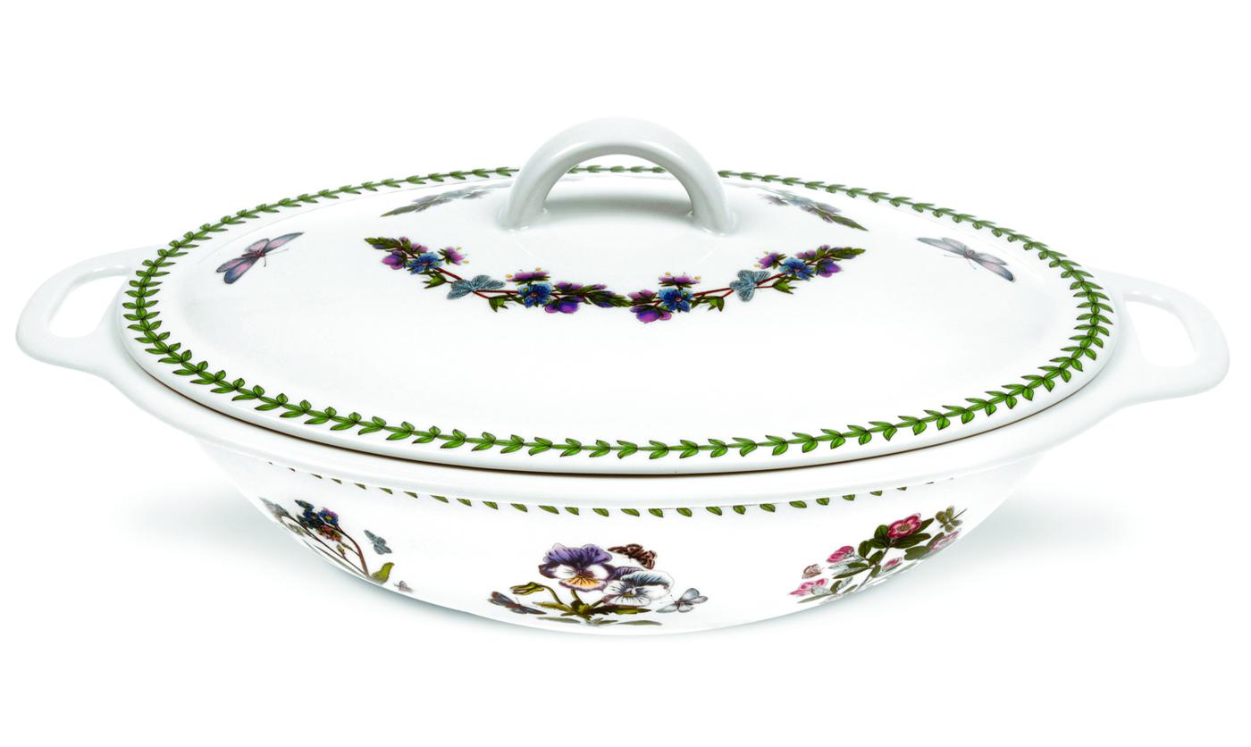 Botanic Garden 15 Inch Oval Casserole Dish image number null