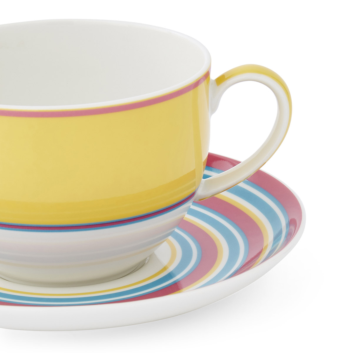 Kit Kemp Calypso Teacup & Saucer - Yellow image number null