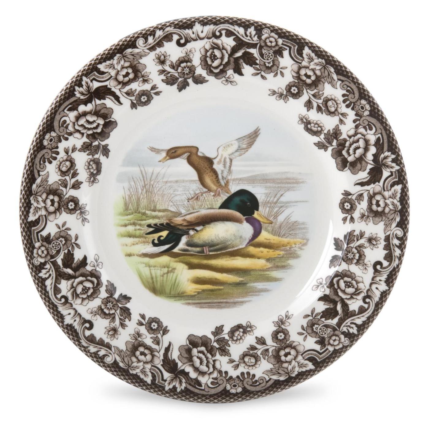 Woodland Salad Plate 8 Inch, Mallard image number null