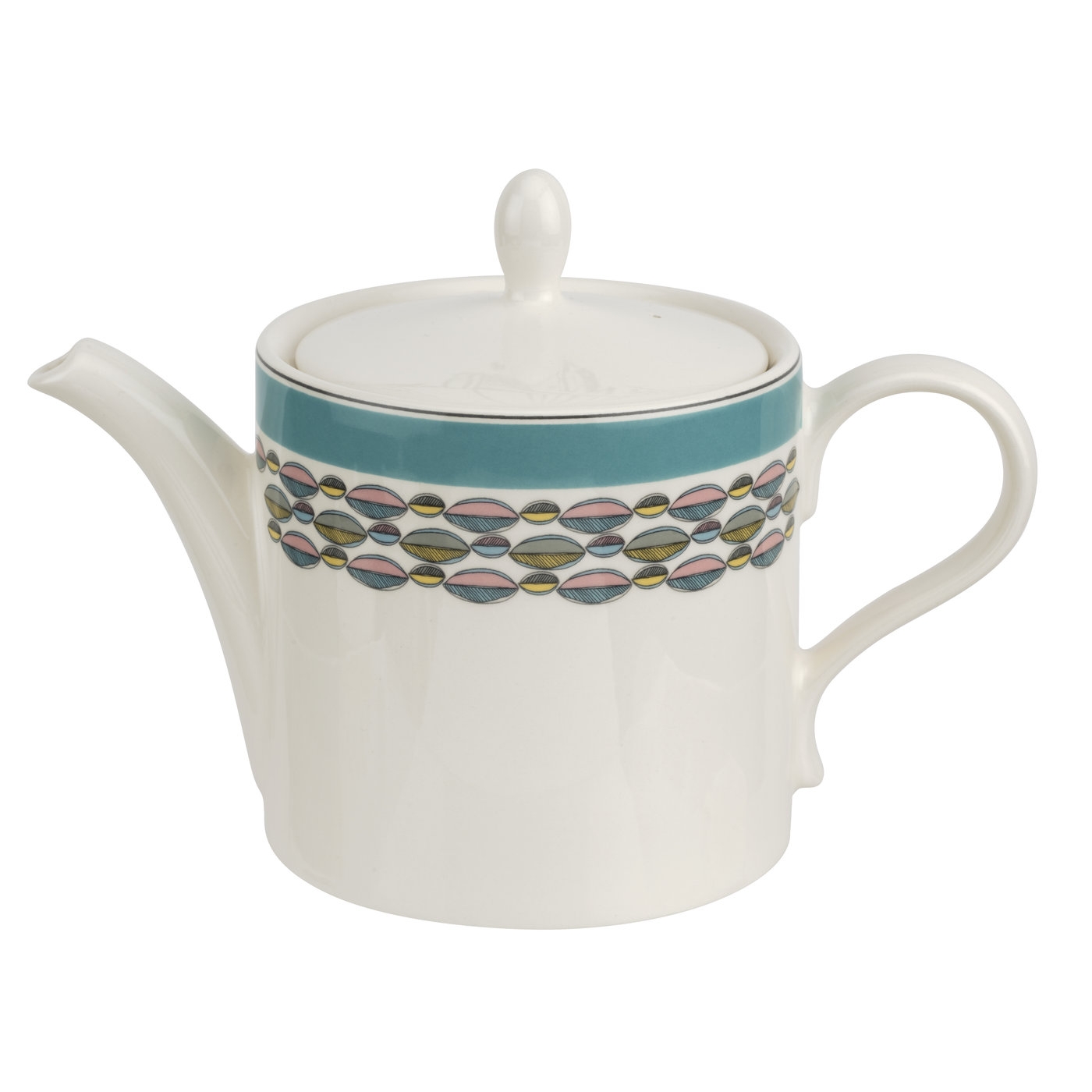 Westerly Turquoise Teapot 2 Pint image number null