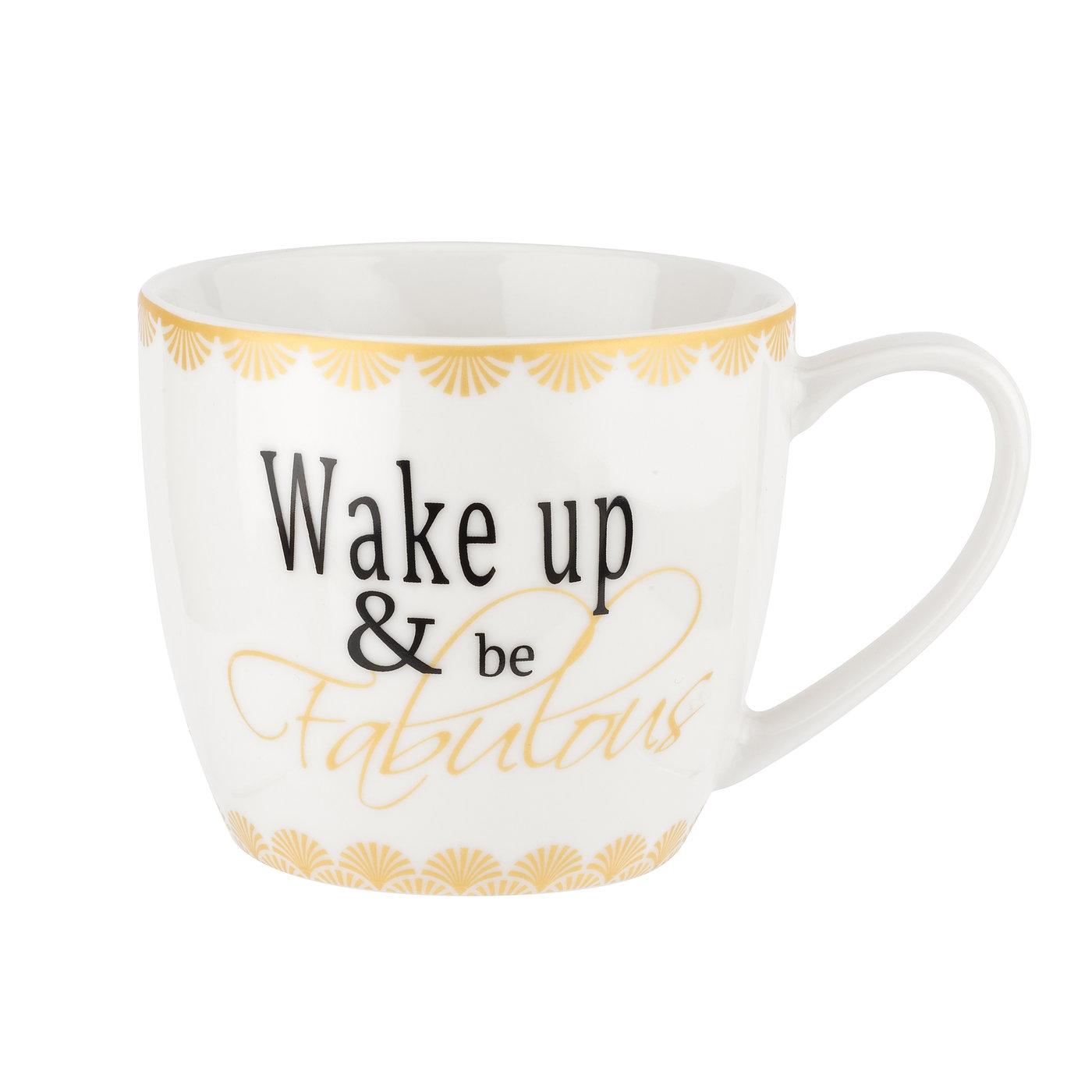 Wrendale Designs Wake Up Be Fabulous 16 fl.oz. Mug image number null