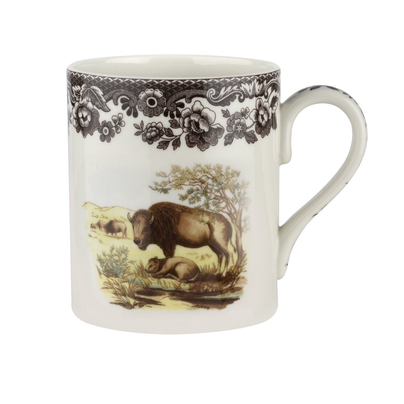 Woodland Mug 16 oz (Bison) image number null