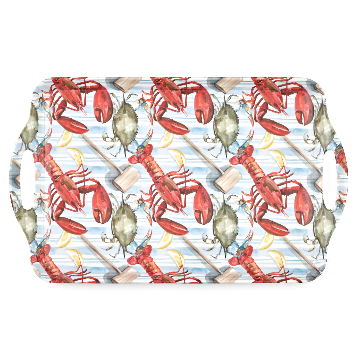 Summer Feast Large Handled Tray image number null