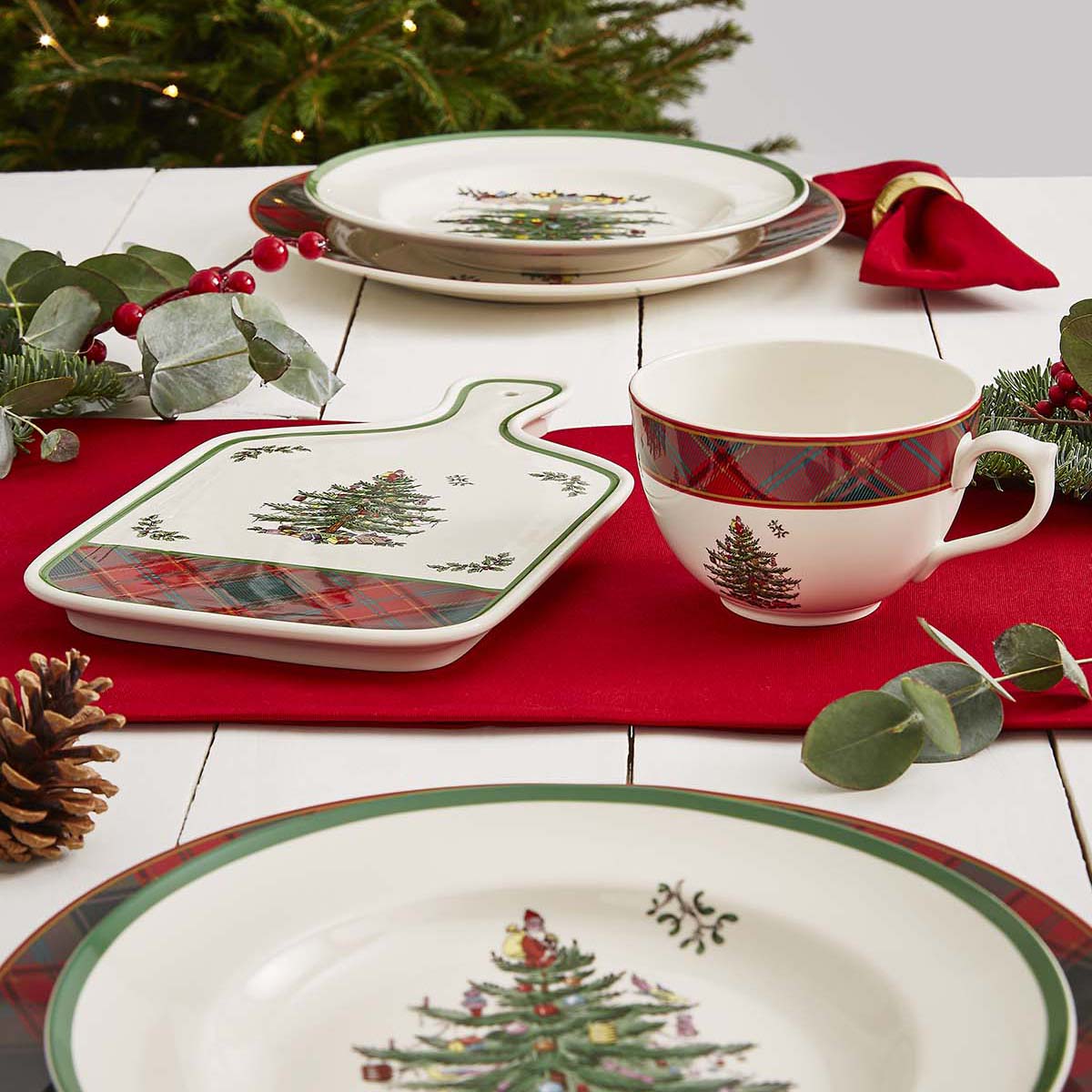 Christmas Tree Tartan 20fl.oz Jumbo  Cup image number null