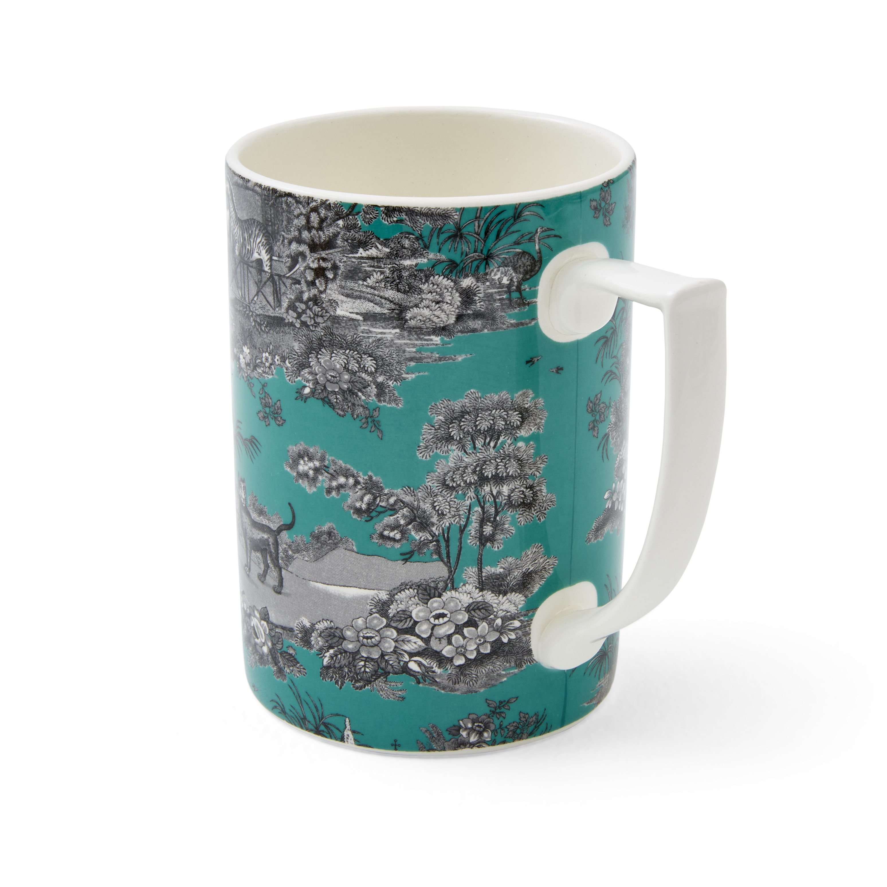 Zoological Gardens Mug Turquoise image number null