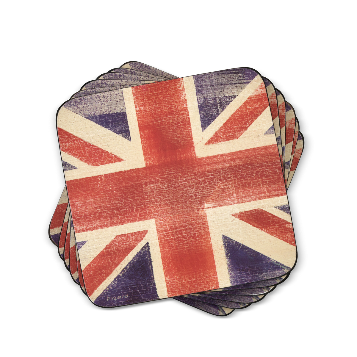 Union Jack Coasters Set of 6 image number null