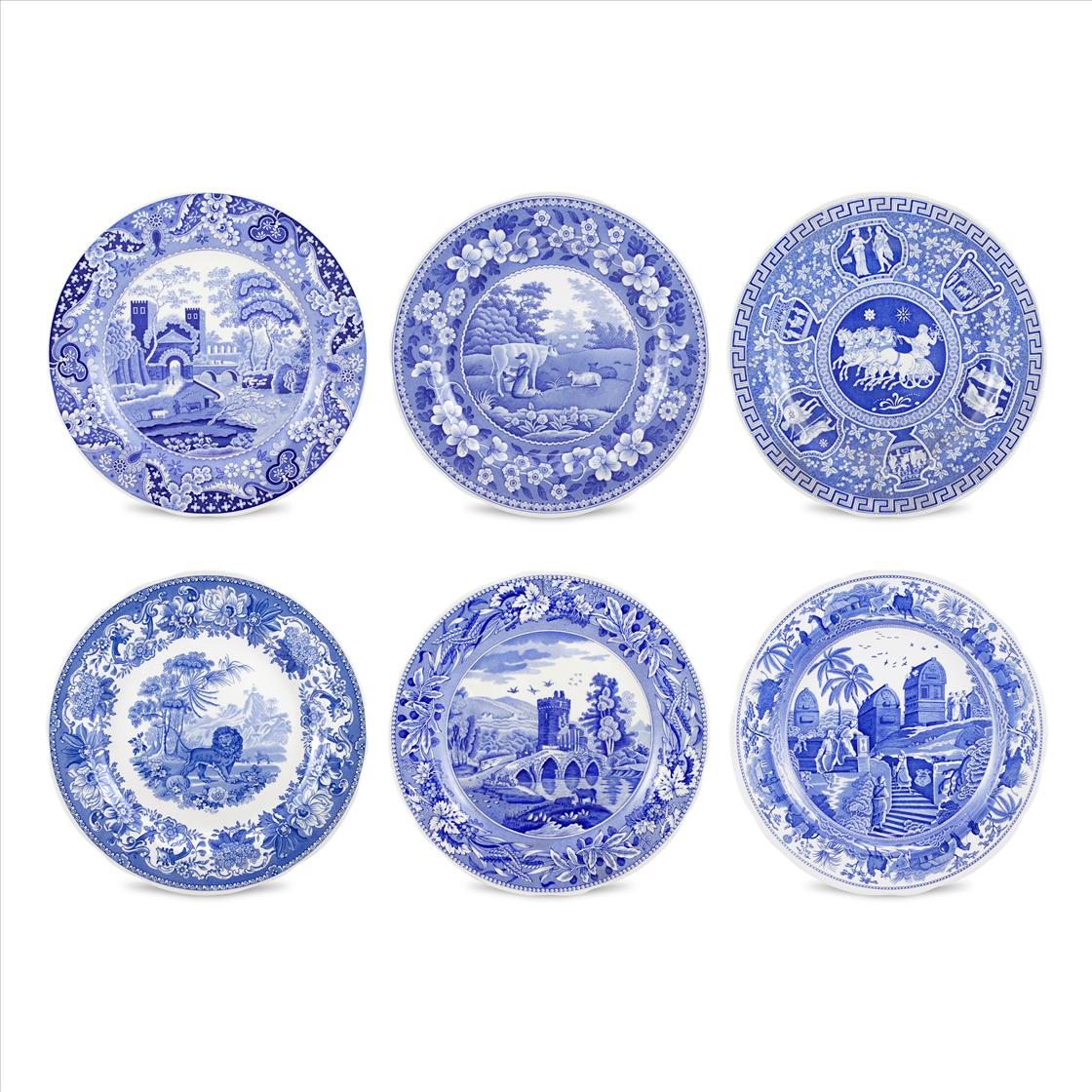 Blue Room Traditions Plates Set of 6 image number null