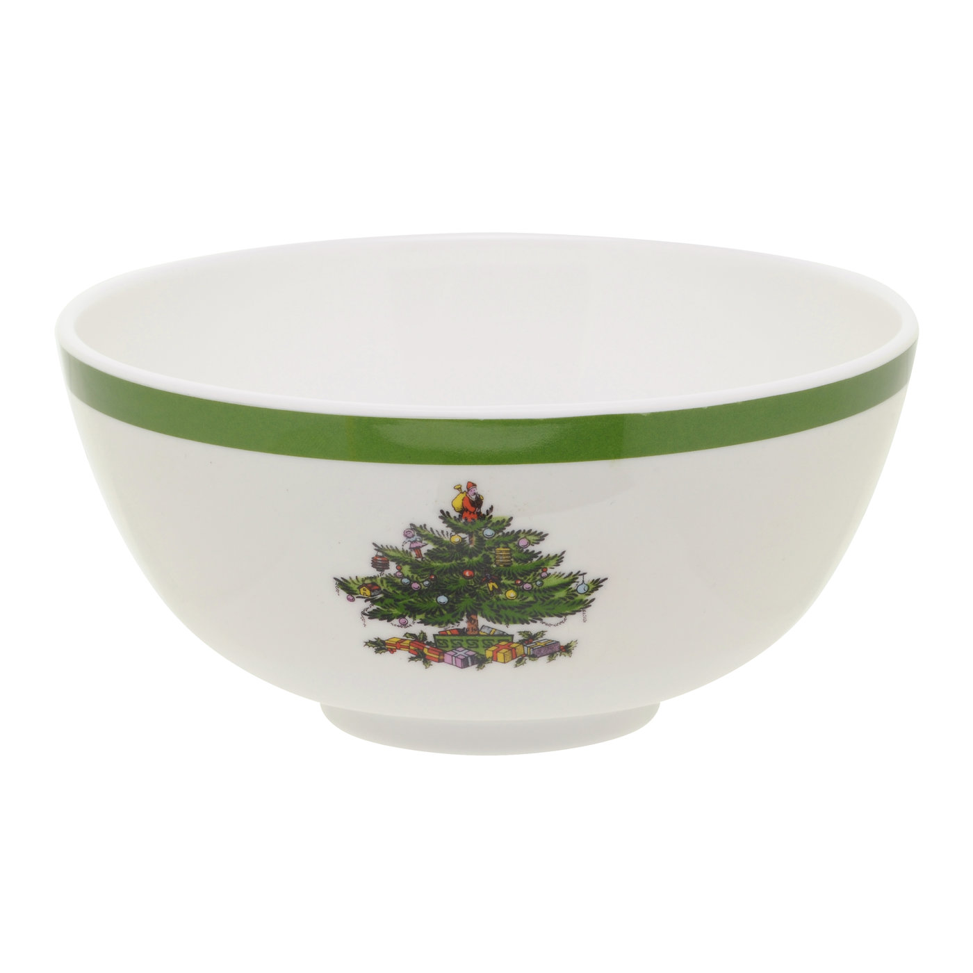 Christmas Tree Melamine Bowls Set of 4 image number null