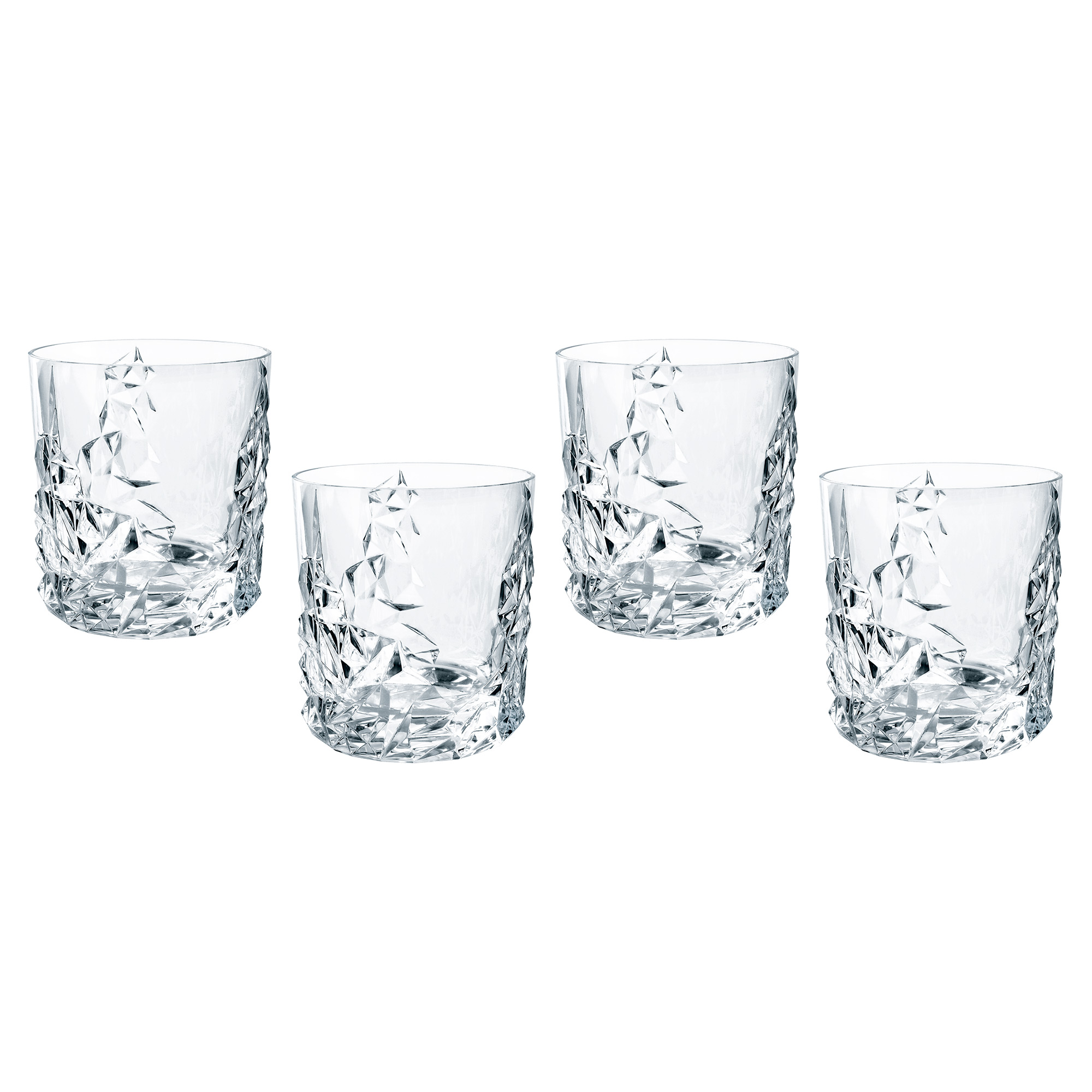 Nachtmann Sculpture Whiskey Tumbler Set of 4 image number null