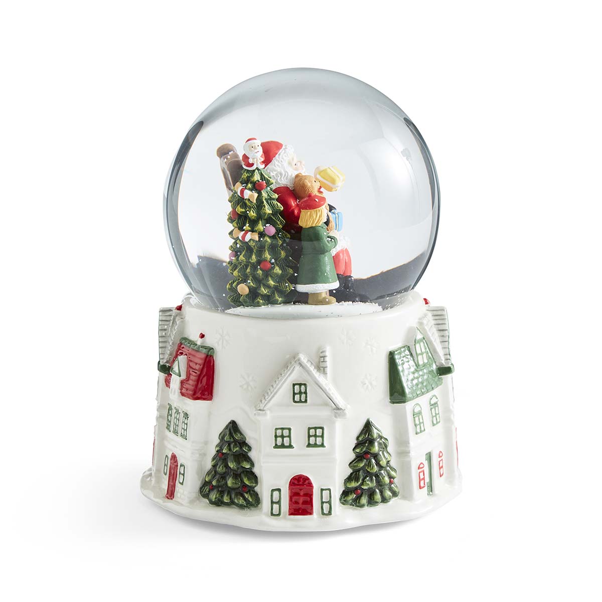 Christmas Tree Village Snowglobe image number null