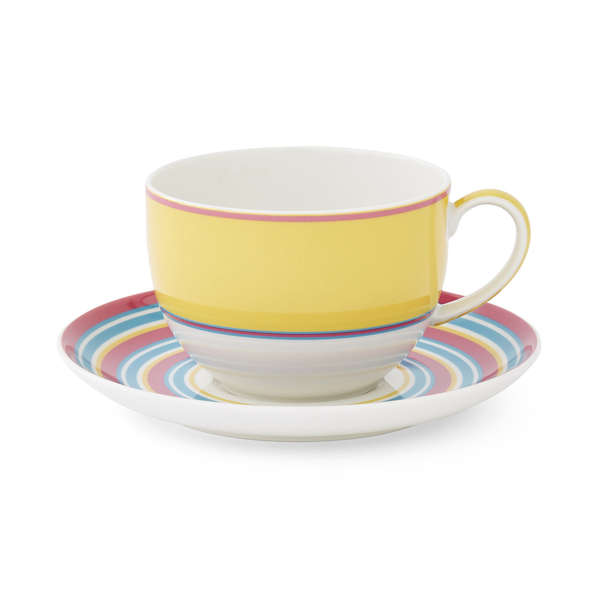 Kit Kemp Calypso Teacup & Saucer - Yellow image number null