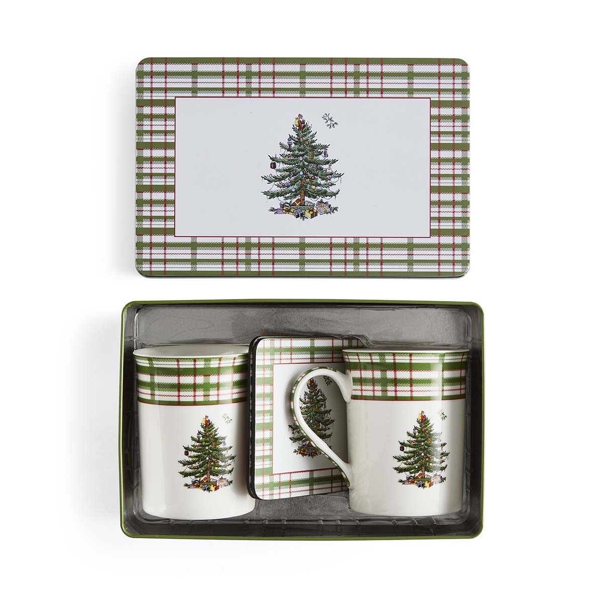 Chrsitmas Tree 2025 Annual 5pc Mug & Tin Set image number null
