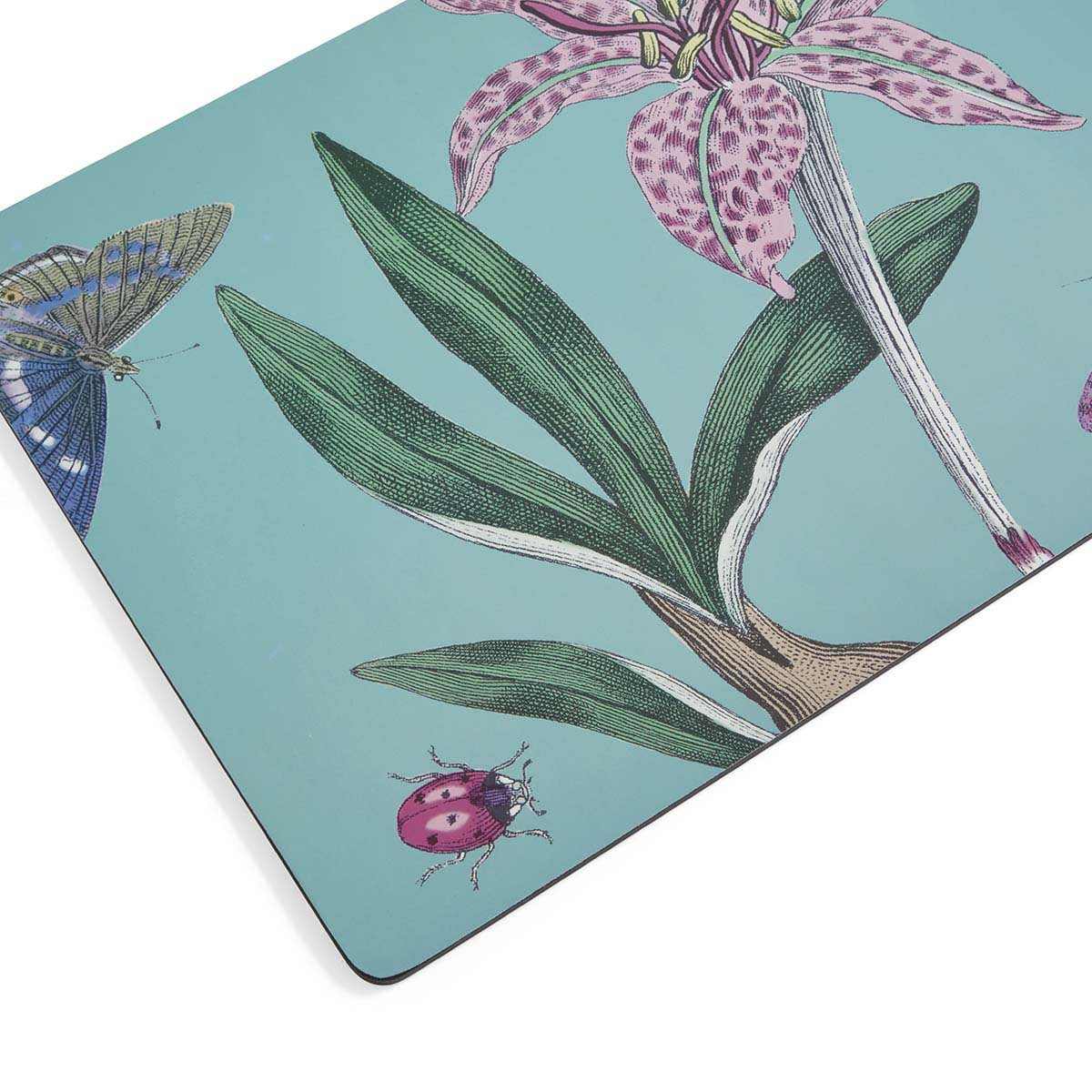 Botanic Garden Flora & Fauna Set of 4 Large Placemats image number null