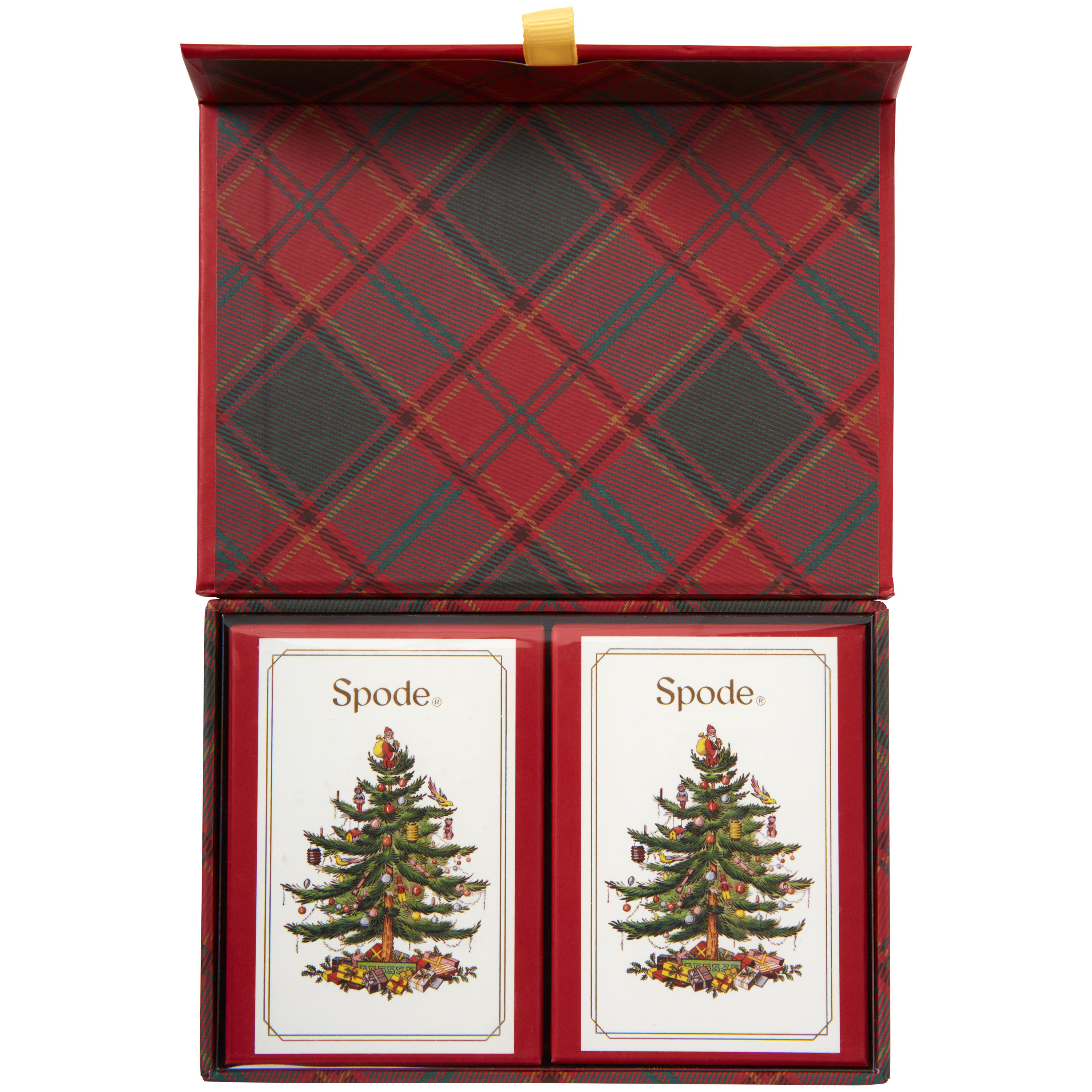 Christmas Tree Double Deck Playing Cards image number null