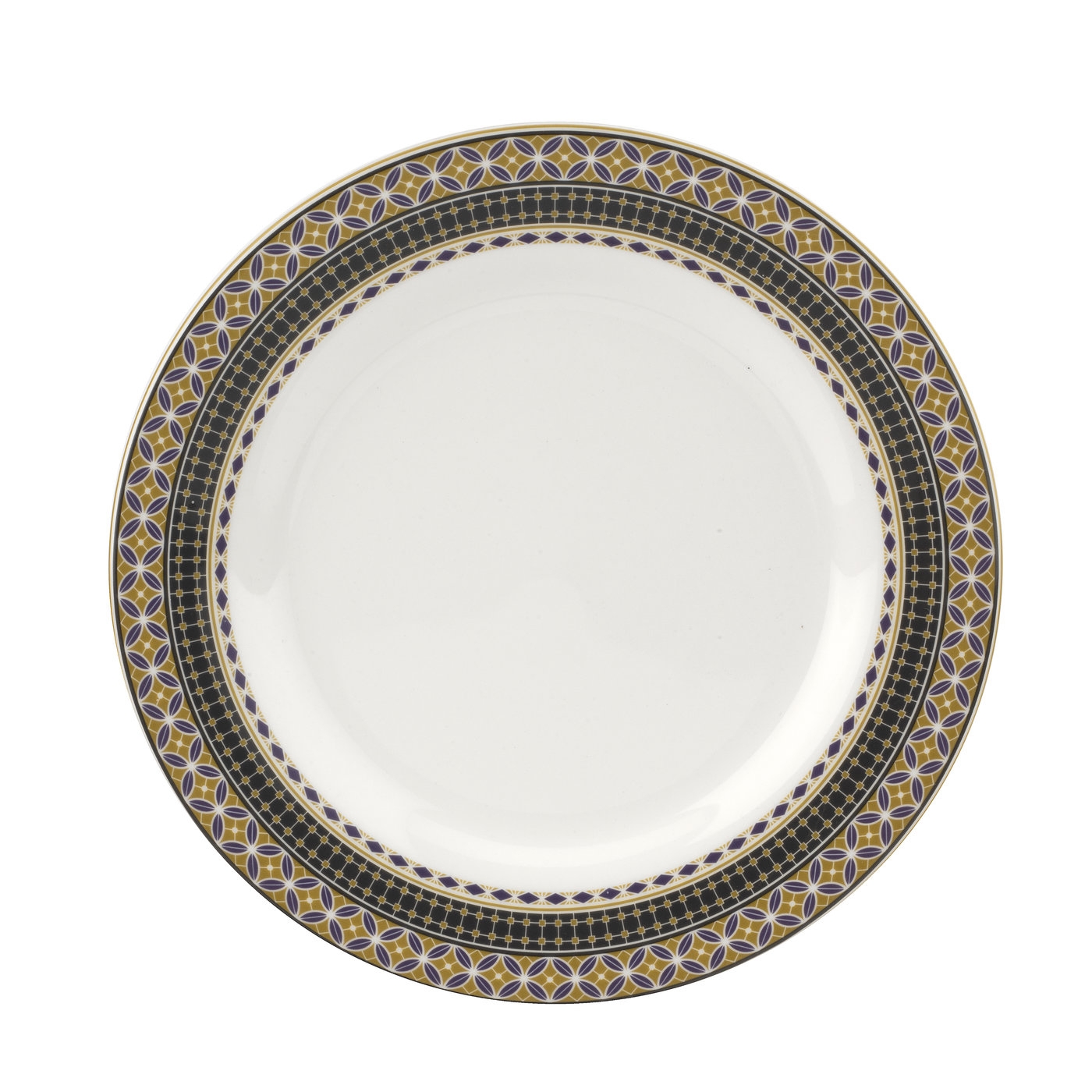 Atrium Geo 10.5 Inch Dinner Plate image number null