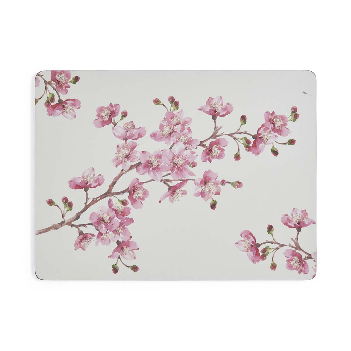 Pink Blossom Set of 4 Large Placemats image number null