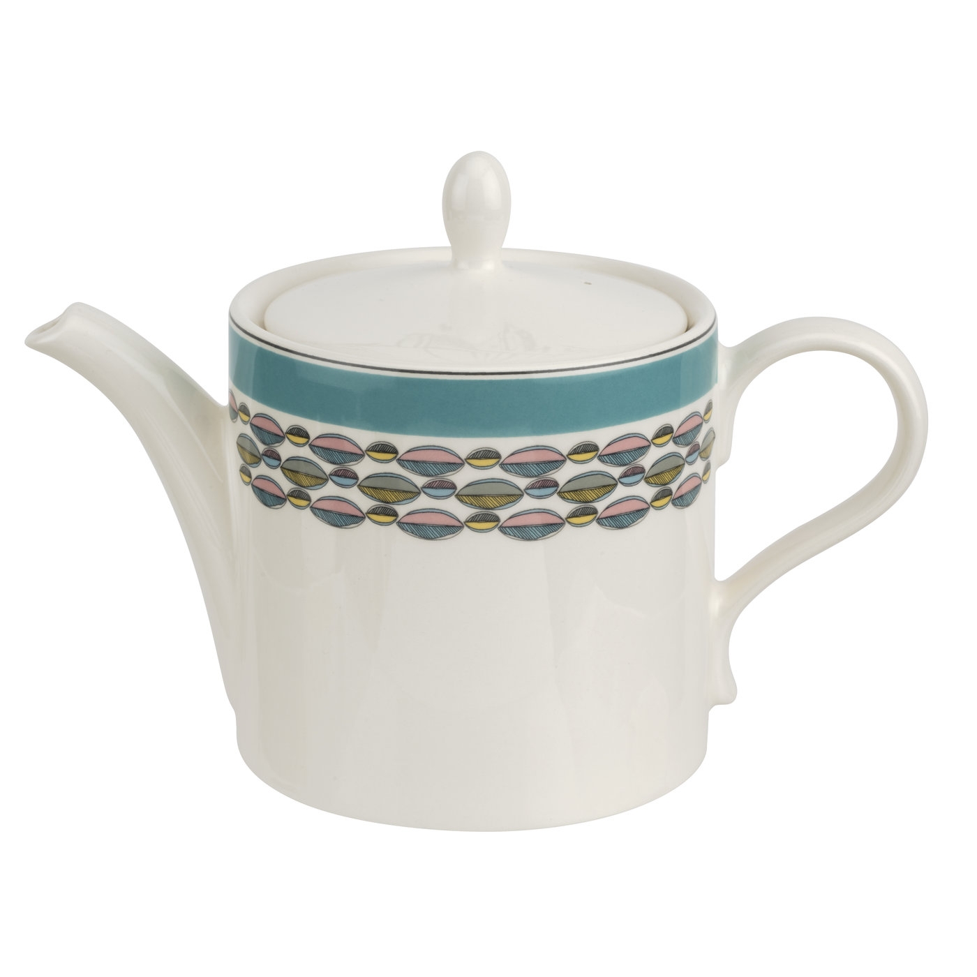 Portmeirion Westerly Turquoise 2 Pint Teapot Spode