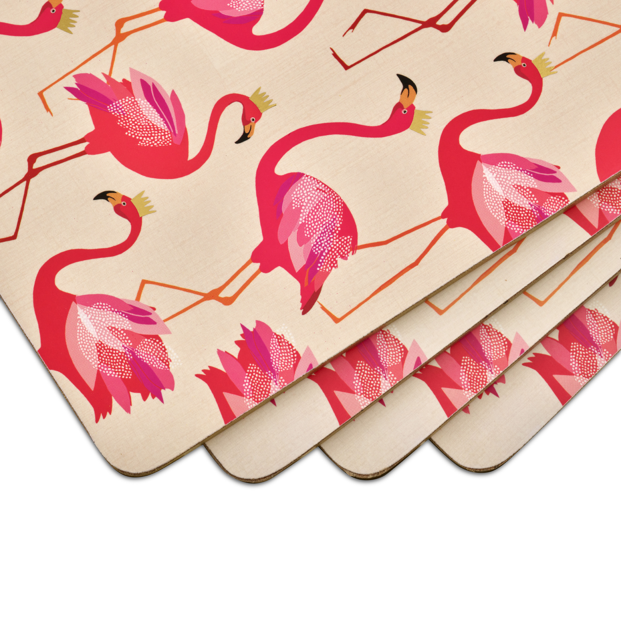 Sara Miller London The Flamingo Placemats Set of 4 image number null