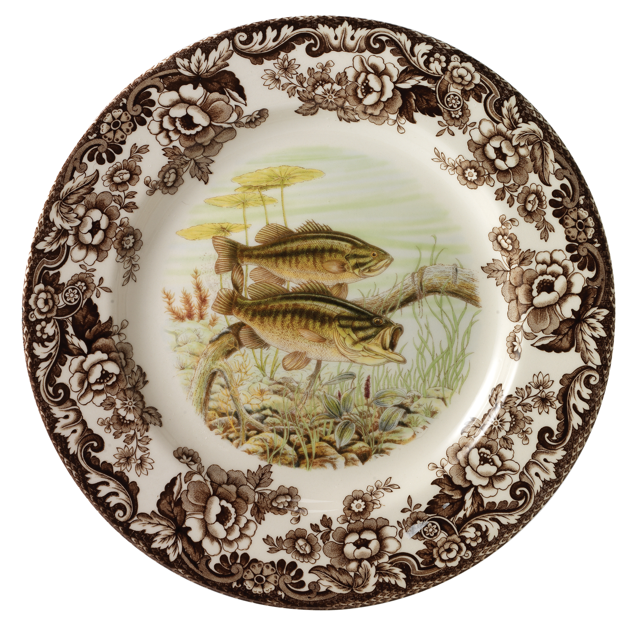 Woodland Bass Dinner Plate image number null