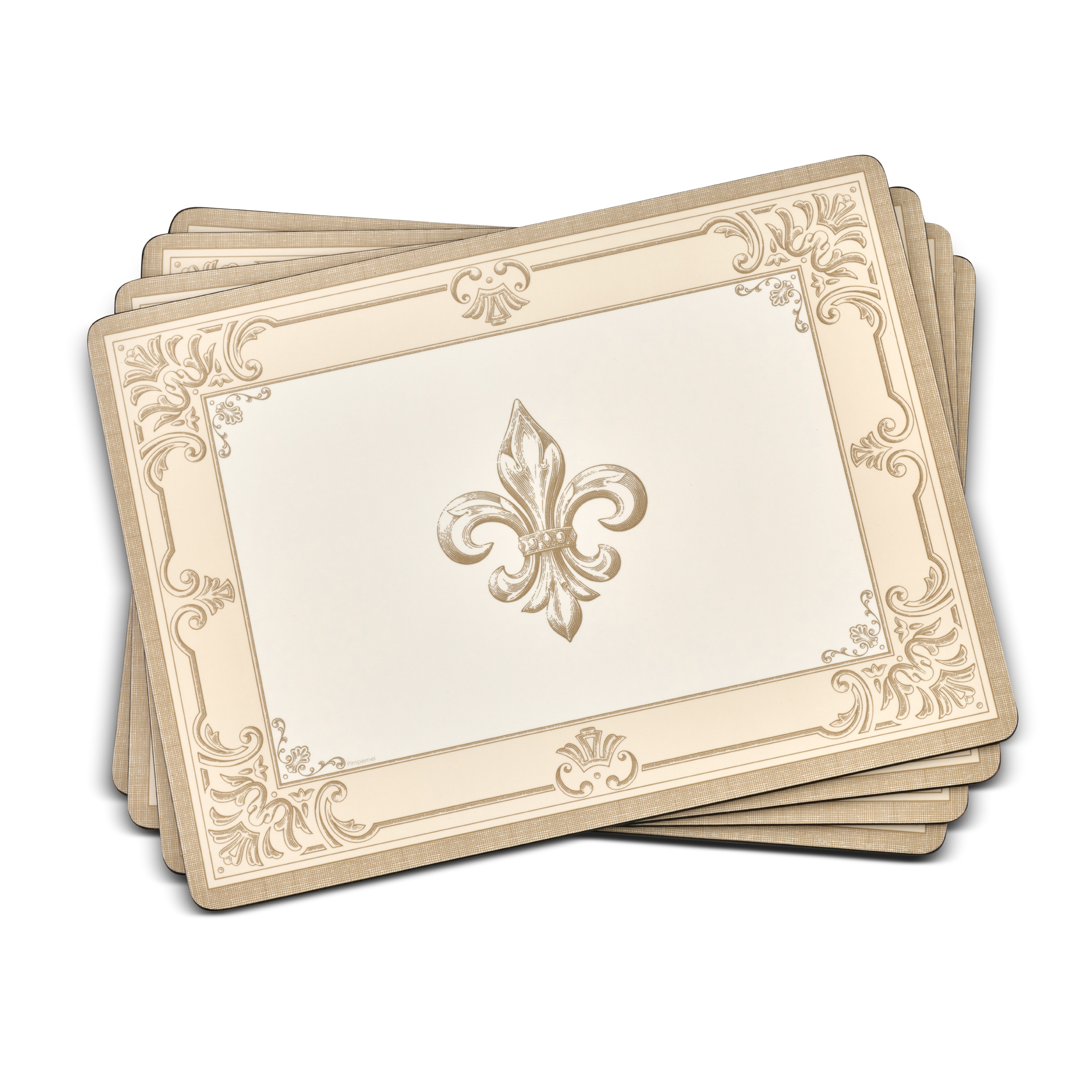 Fleur de Lys Placemats Set of 4 image number null