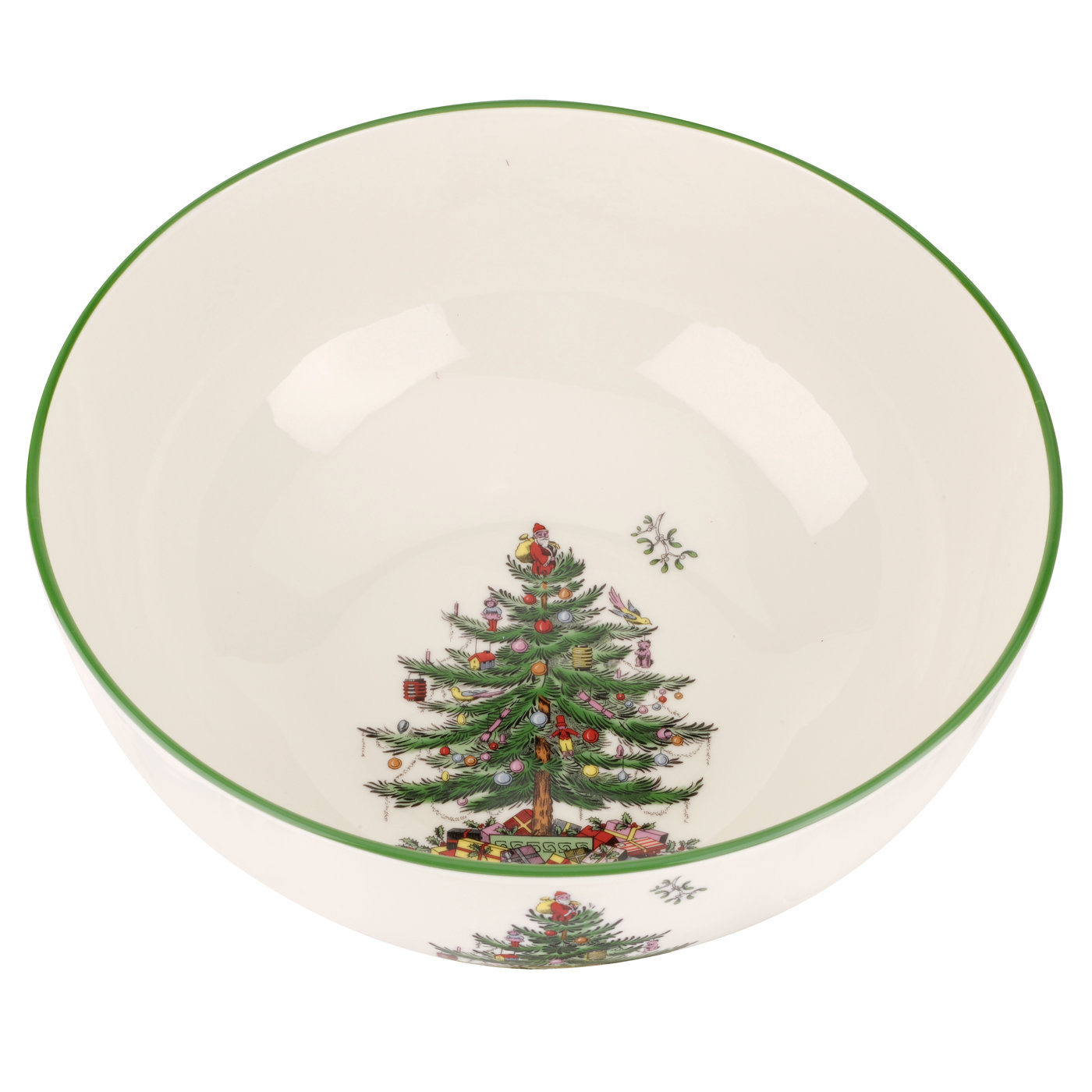 Christmas Tree Large Round Bowl image number null