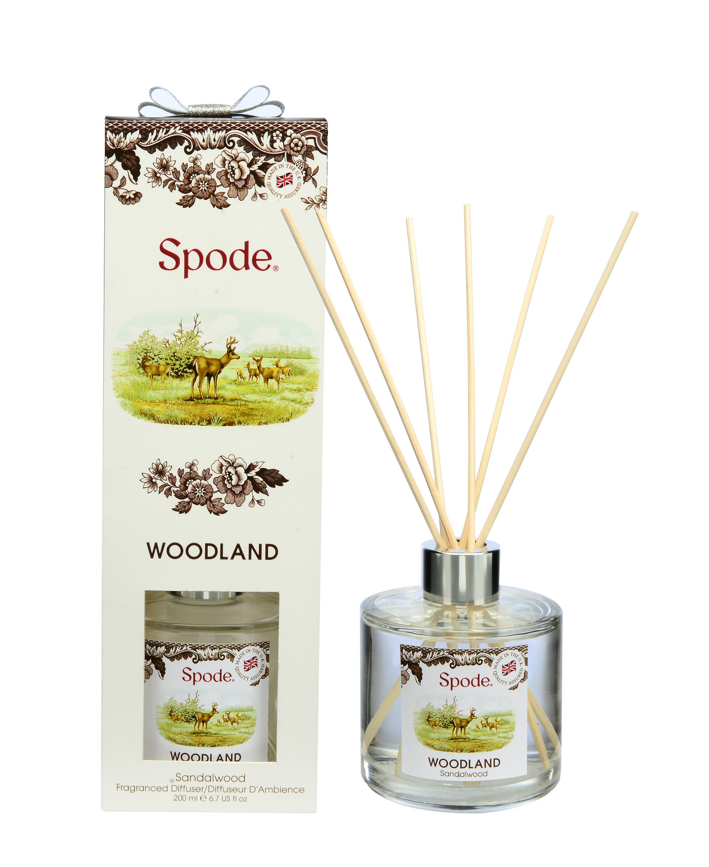 Woodland Golden Sandalwood Reed Diffuser image number null