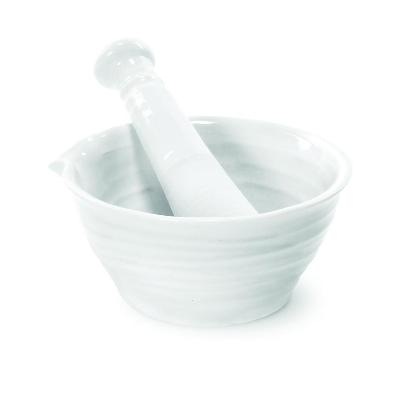 Sophie Conran White Mortar and Pestle image number null