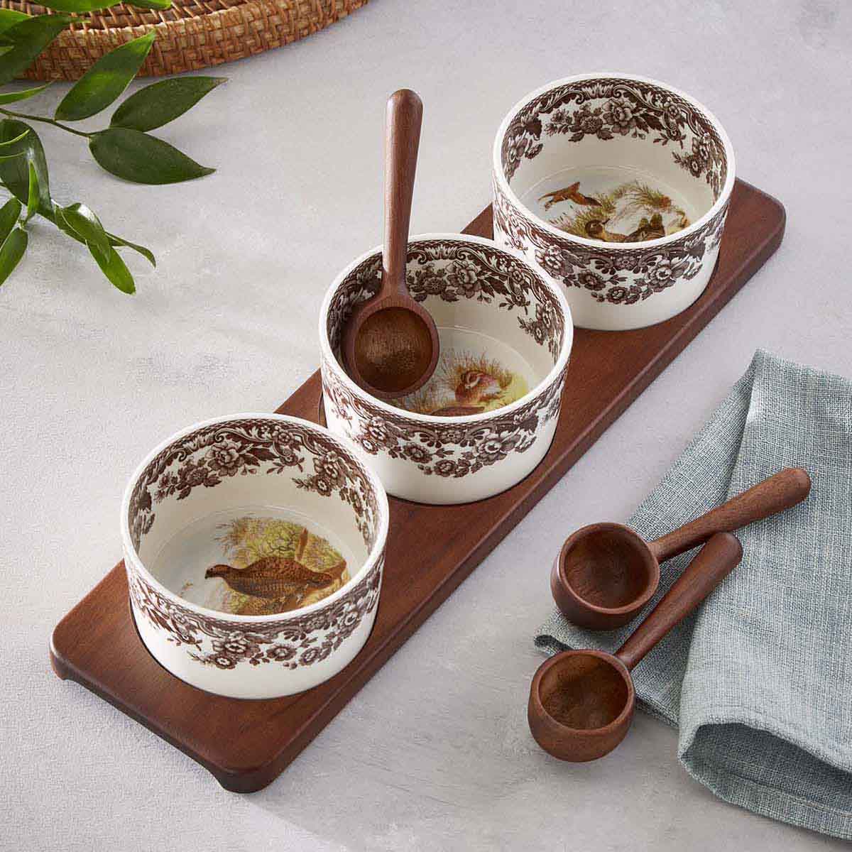 Woodland 7 Piece Condiment Set image number null