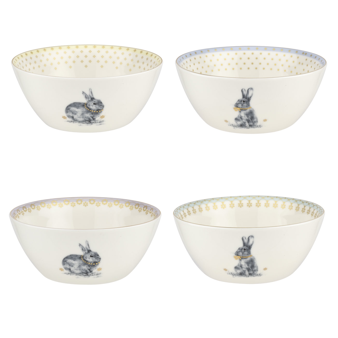 Spode Meadow Lane 6 Inch Cereal Bowl Set of 4 image number null