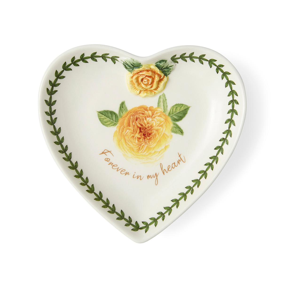 Botanic Garden Sentiments Heart Trinket Tray image number null