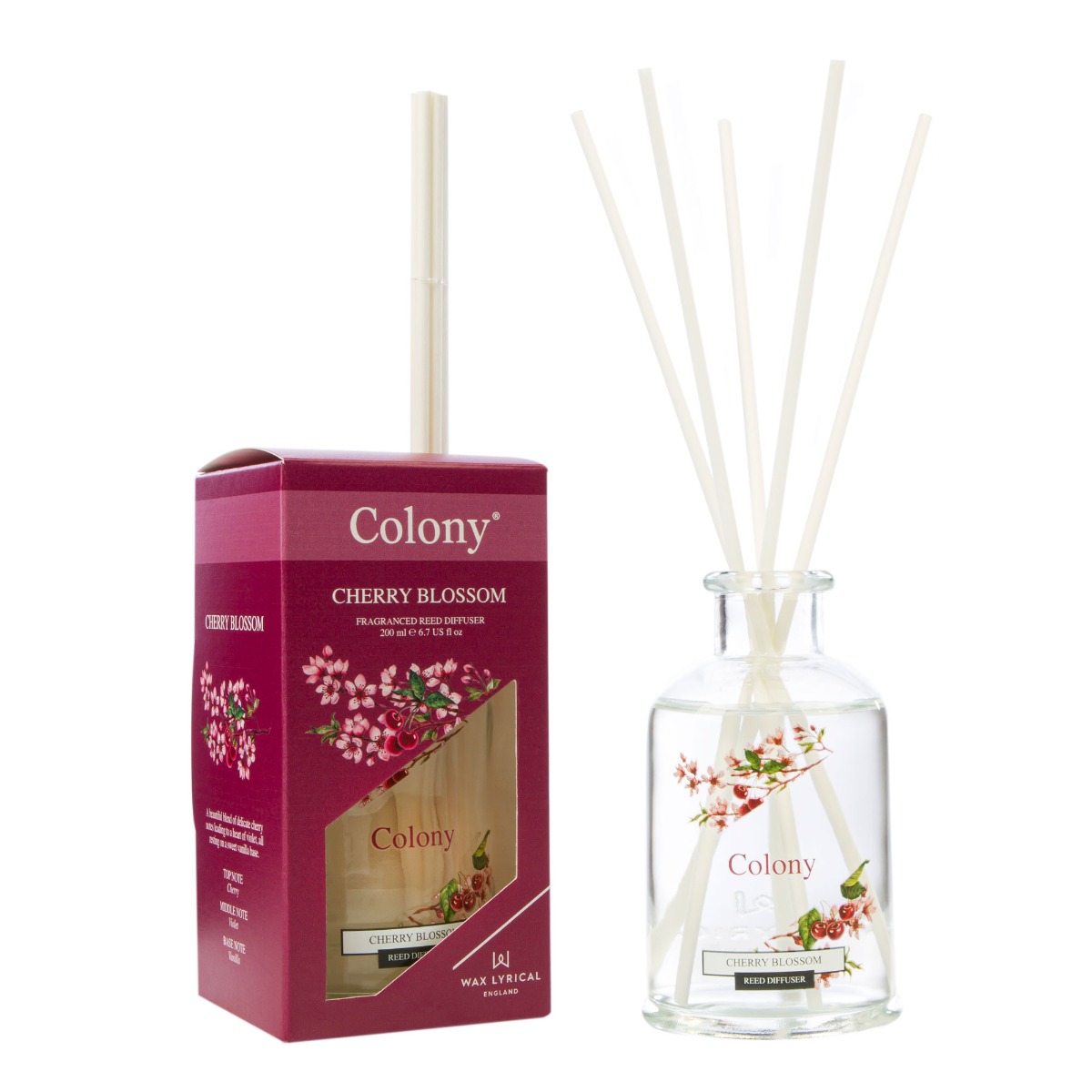 Colony Cherry Blossom Reed Diffuser image number null