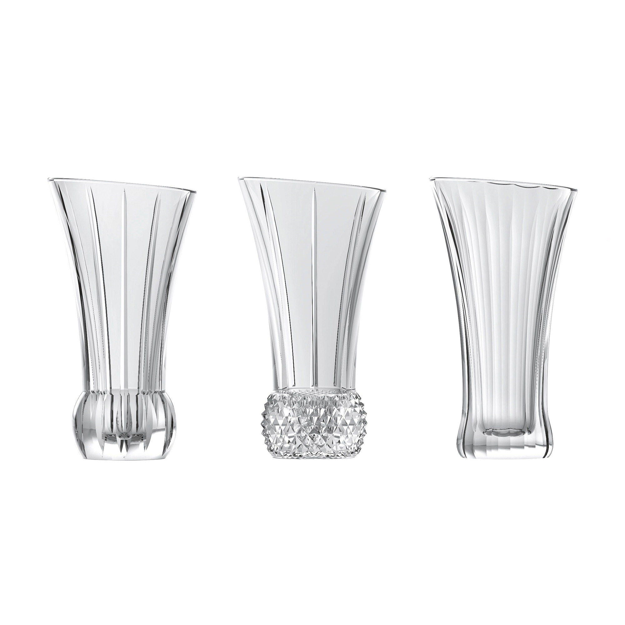 Spring Set of 3 Glass Vases image number null
