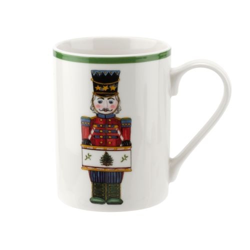 Christmas Tree Nutcracker Set of 2 Mugs & Tray image number null