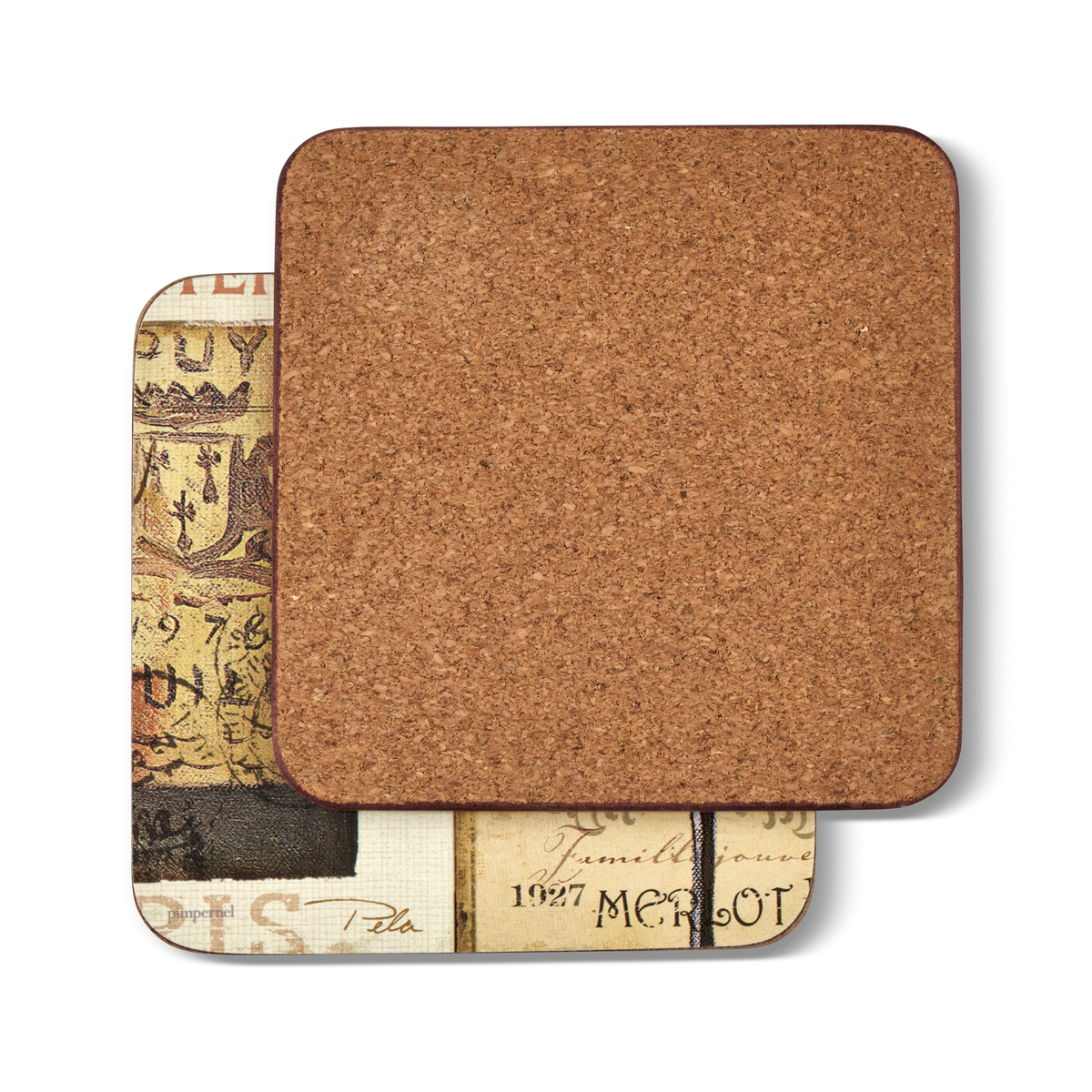 The French Cellar Coasters Set of 6 image number null