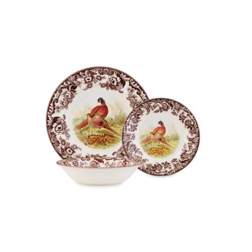 Spode Woodland Pheasant 12-Piece Set image number null