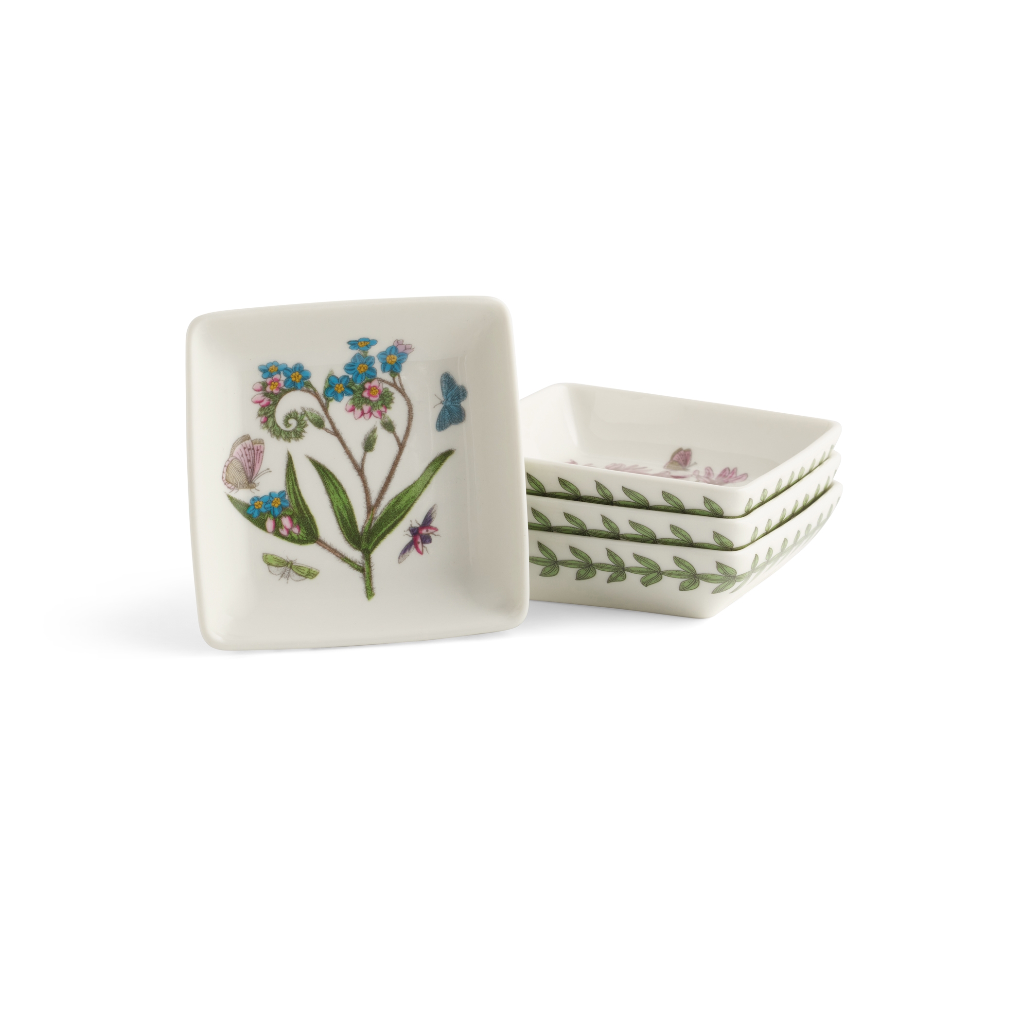 Botanic Garden Square Dipping Dishes Set of 4 image number null