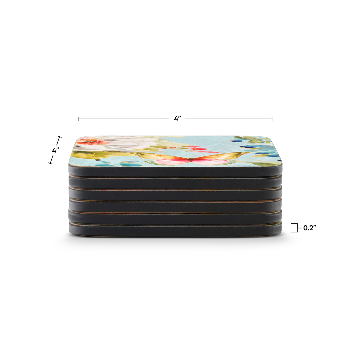 Colorful Breeze Coasters Set of 6 (S) image number null