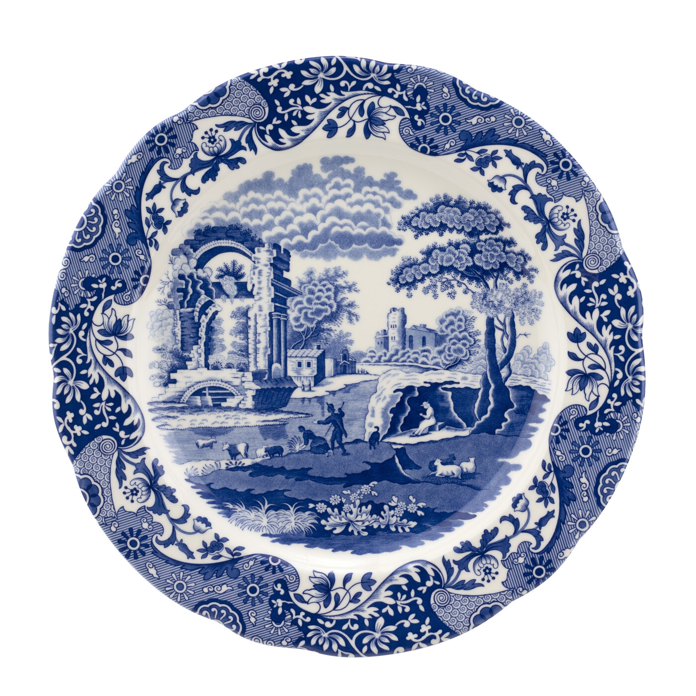 Blue Italian 12 Inch Charger Plate image number null