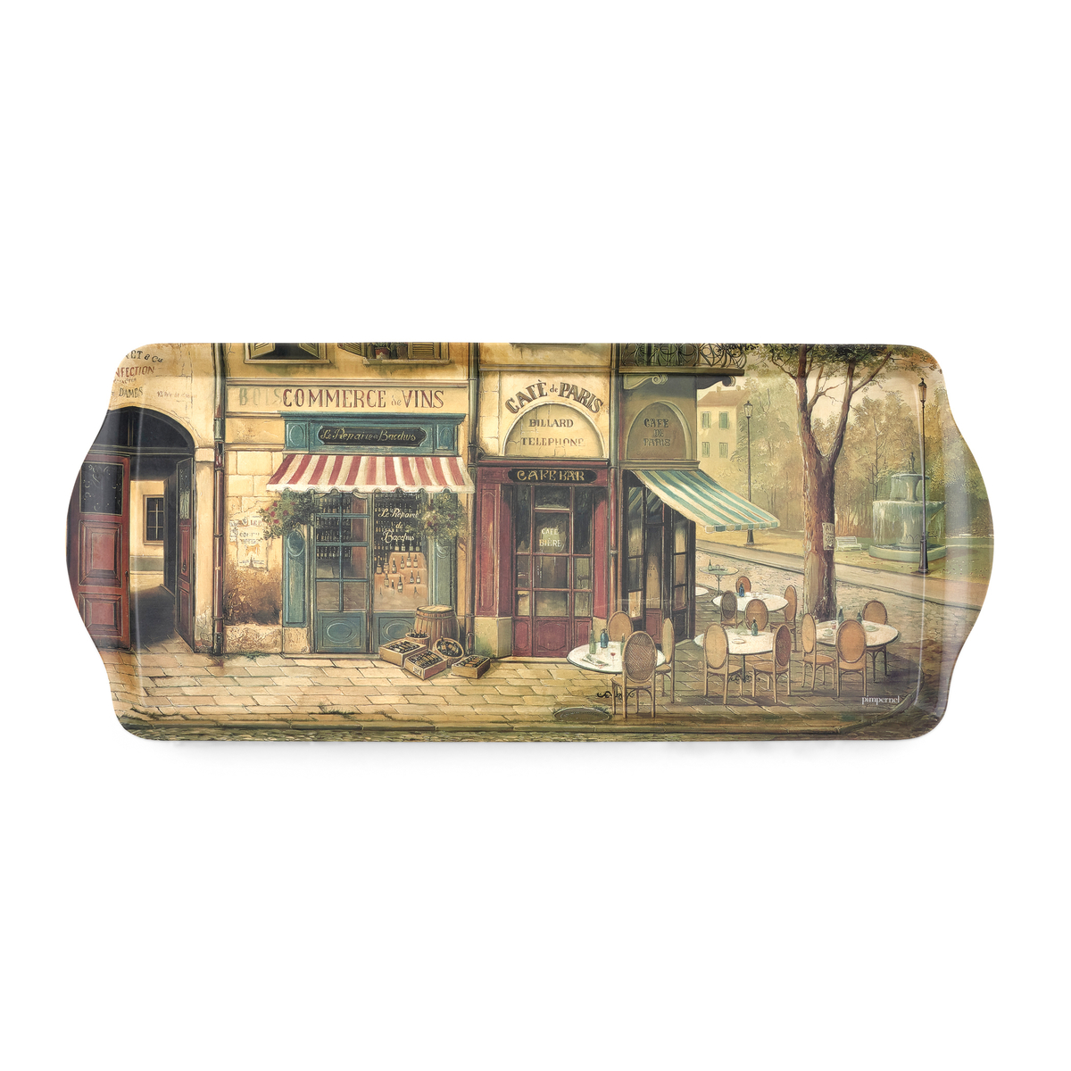 Parisian Scenes Sandwich Tray image number null