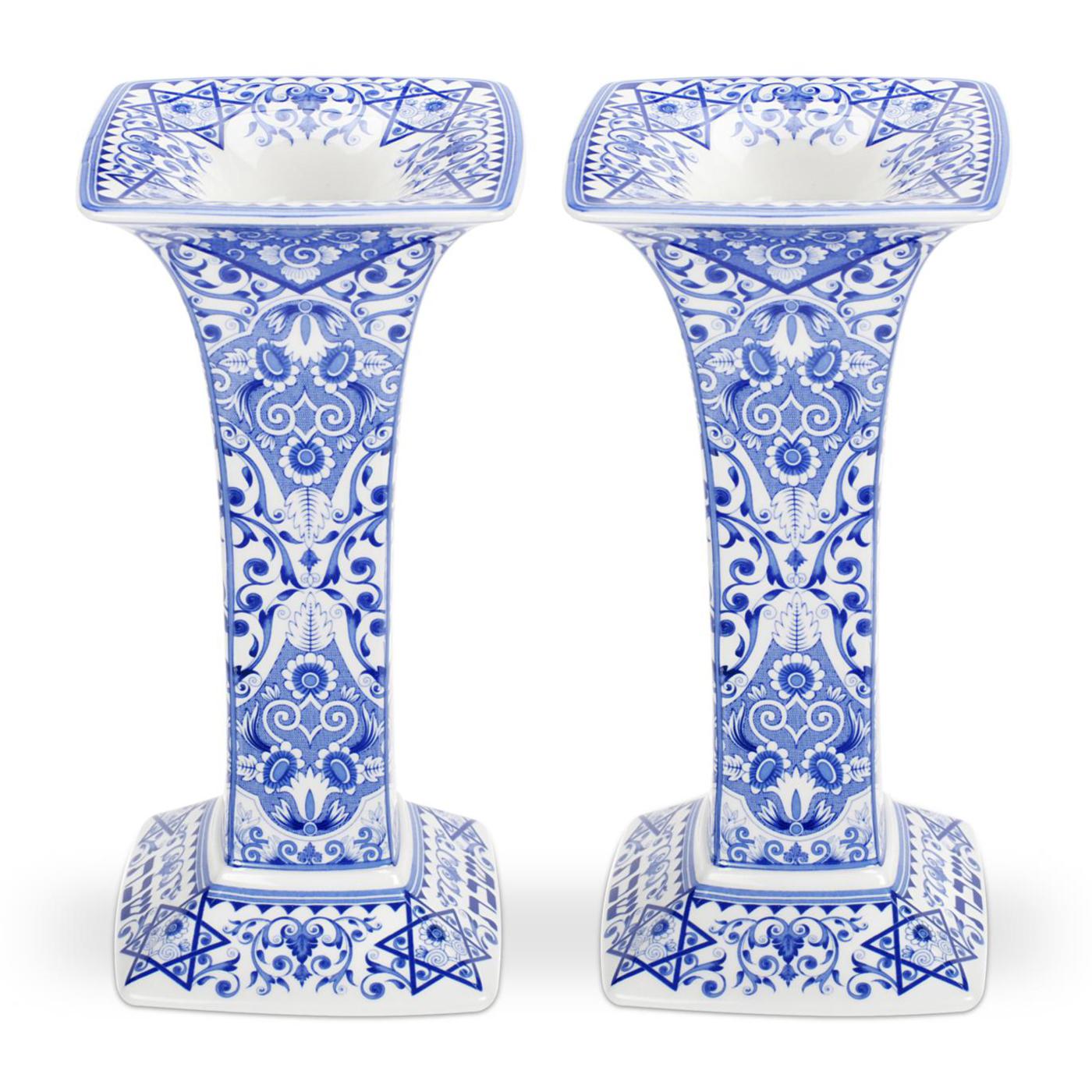 Judaica  Sabbath Candlesticks Set of 2 image number null