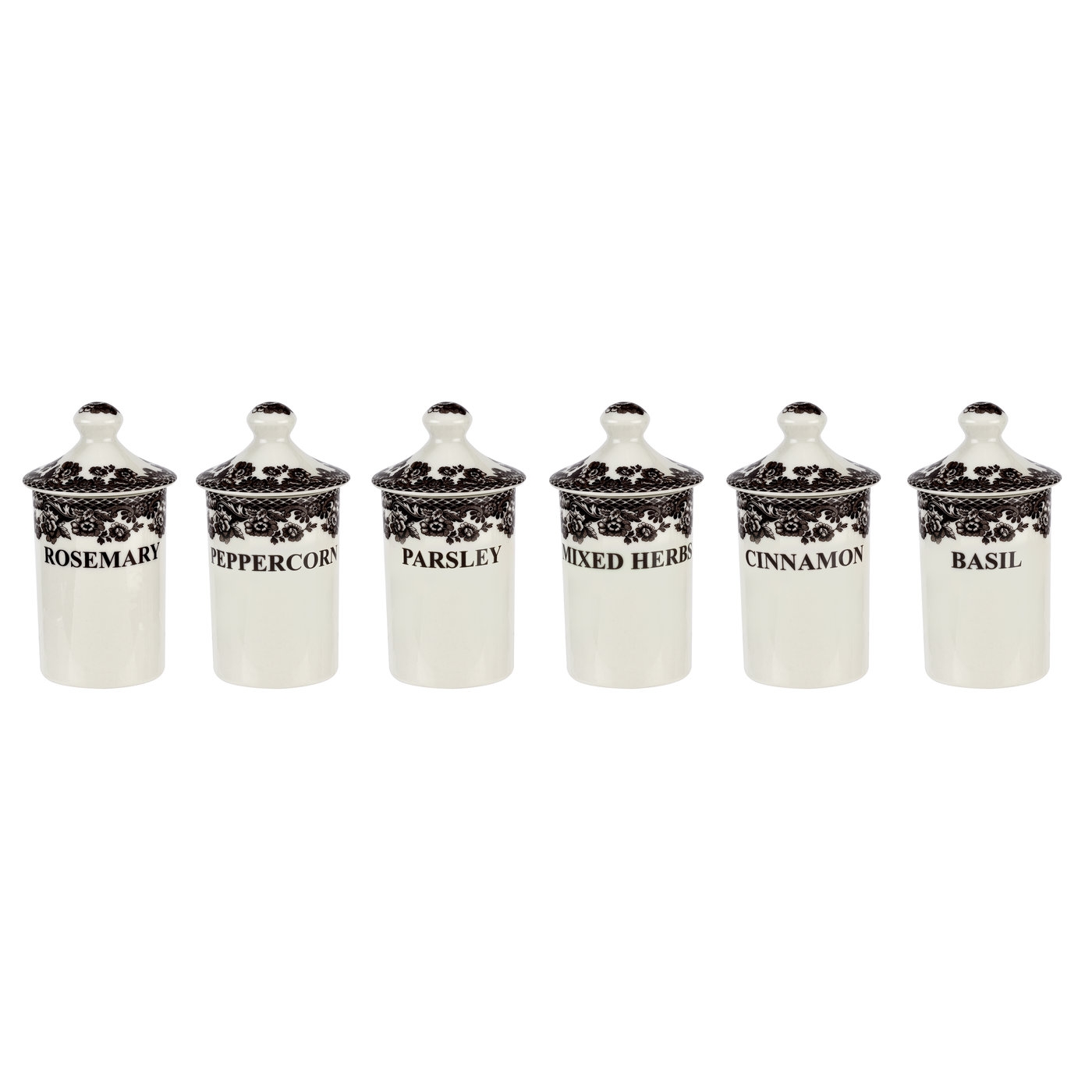 Delamere Spice Jars Set Of 6 image number null